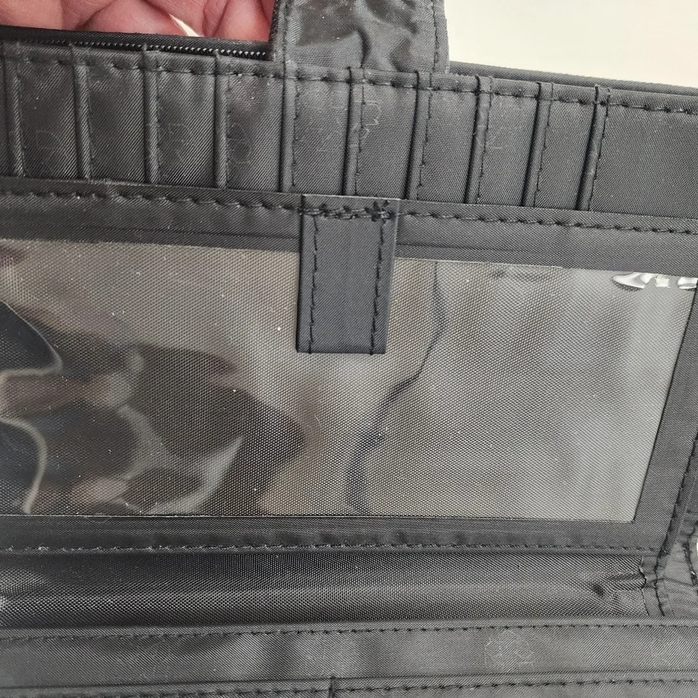Kim Rogers All In One Wallet 8 X 5 New With Tags Black One Size